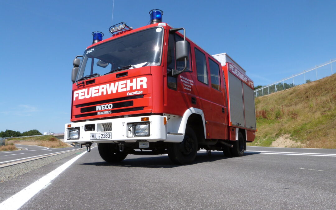 Fahrzeugbrand groß