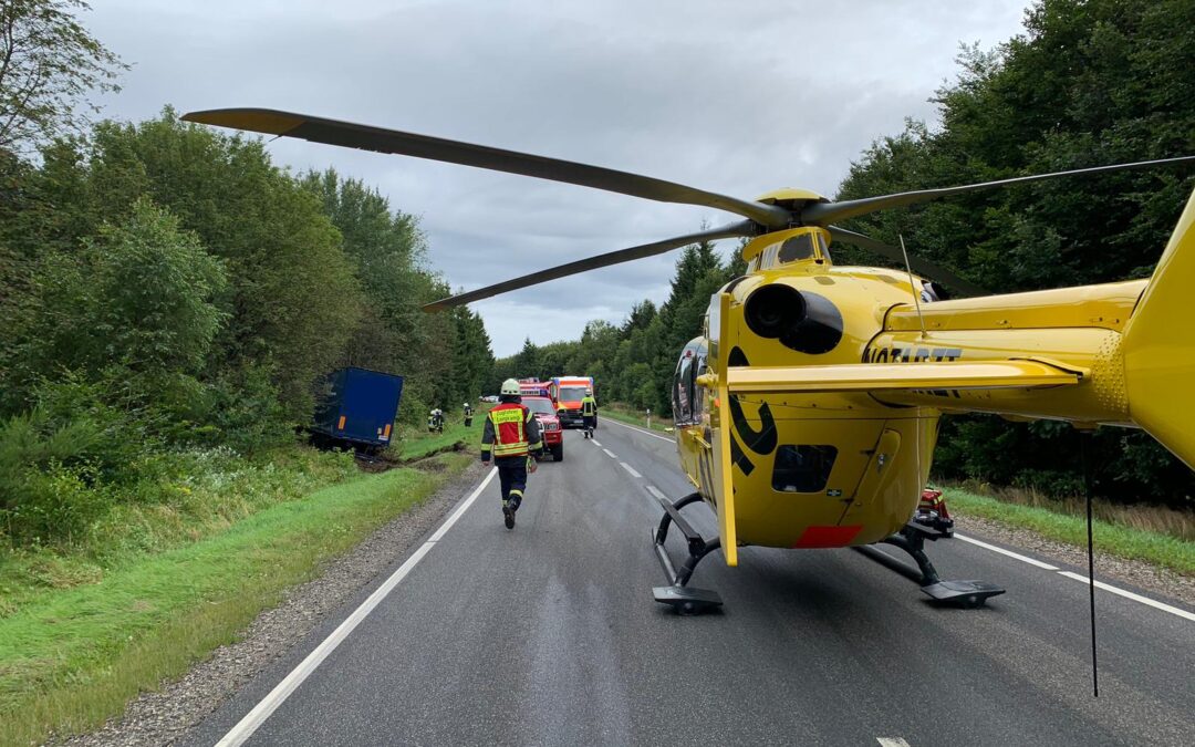 Verkehrsunfall Groß B50