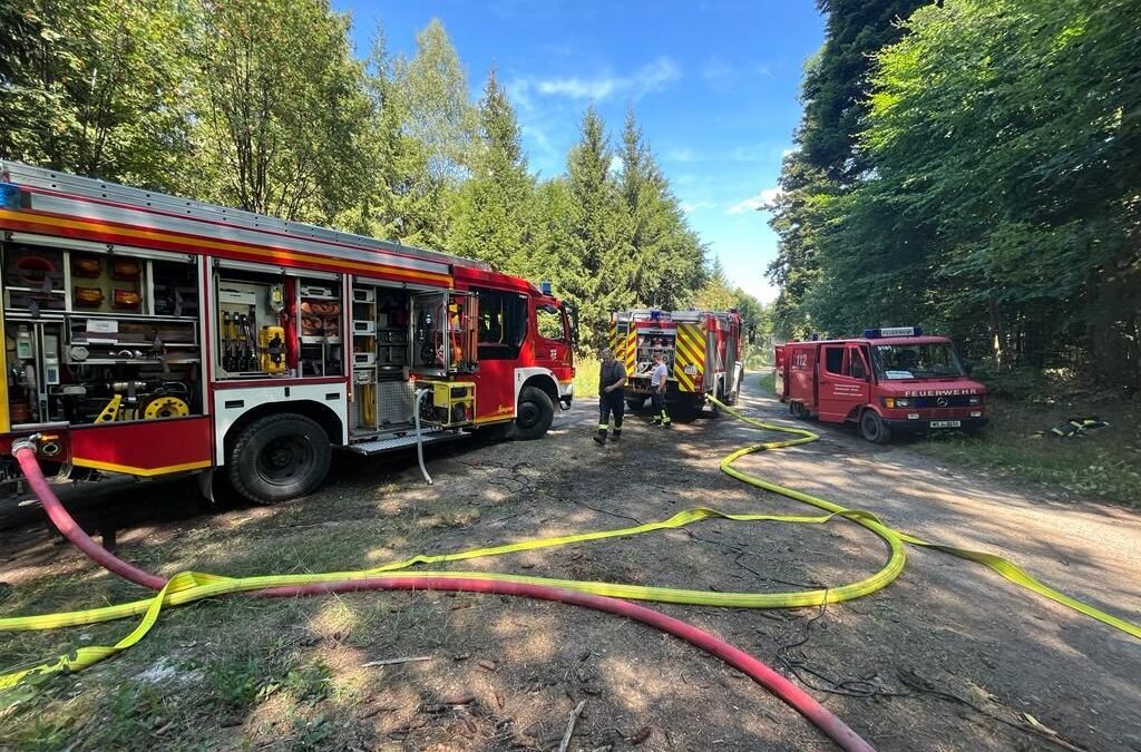 Einsatz 22/2022 Heuballenbrand