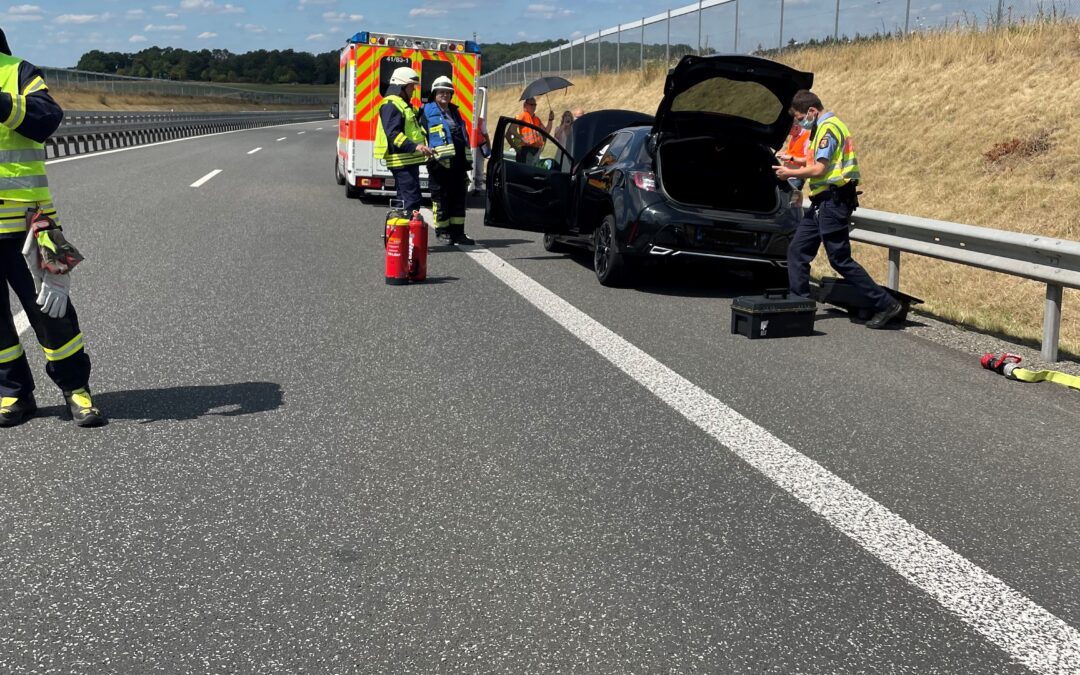 Einsatz 17/2022 Absicherung nach Verkehrsunfall