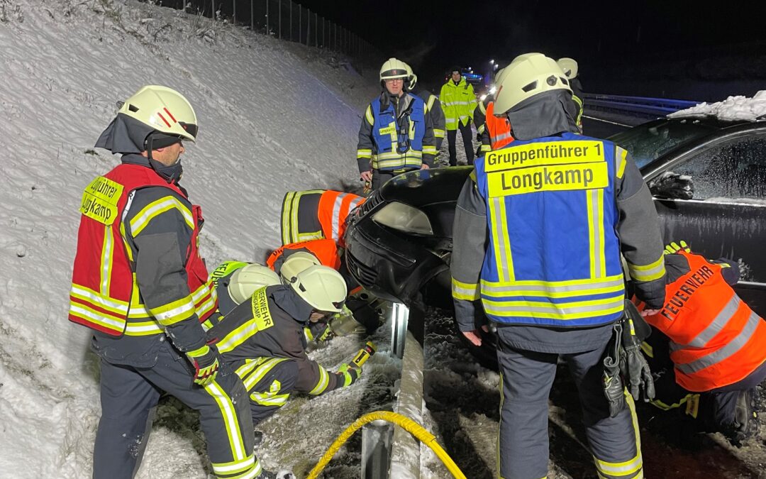 Einsatz 3/2023 Absicherung nach Verkehrsunfall B50n