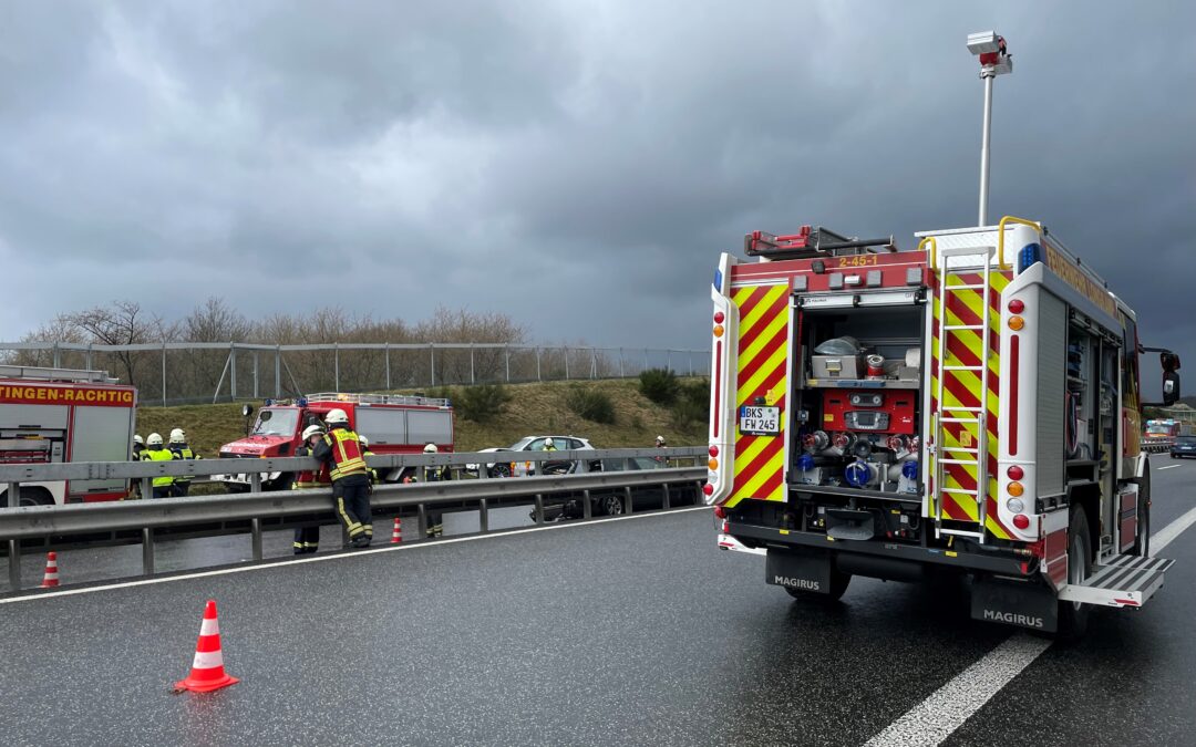 Einsatz 7/2024 Absicherung nach Verkehrsunfall B50n