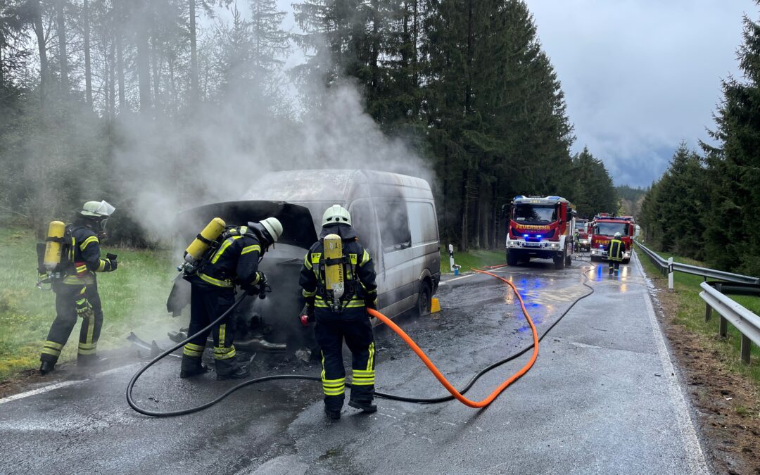 Einsatz 8/2024 Fahrzeugbrand K126 bei Hochscheid