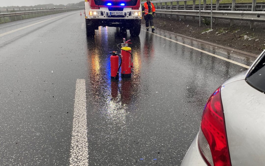 Einsatz 9/2024 Absicherung nach Verkehrsunfall B50n