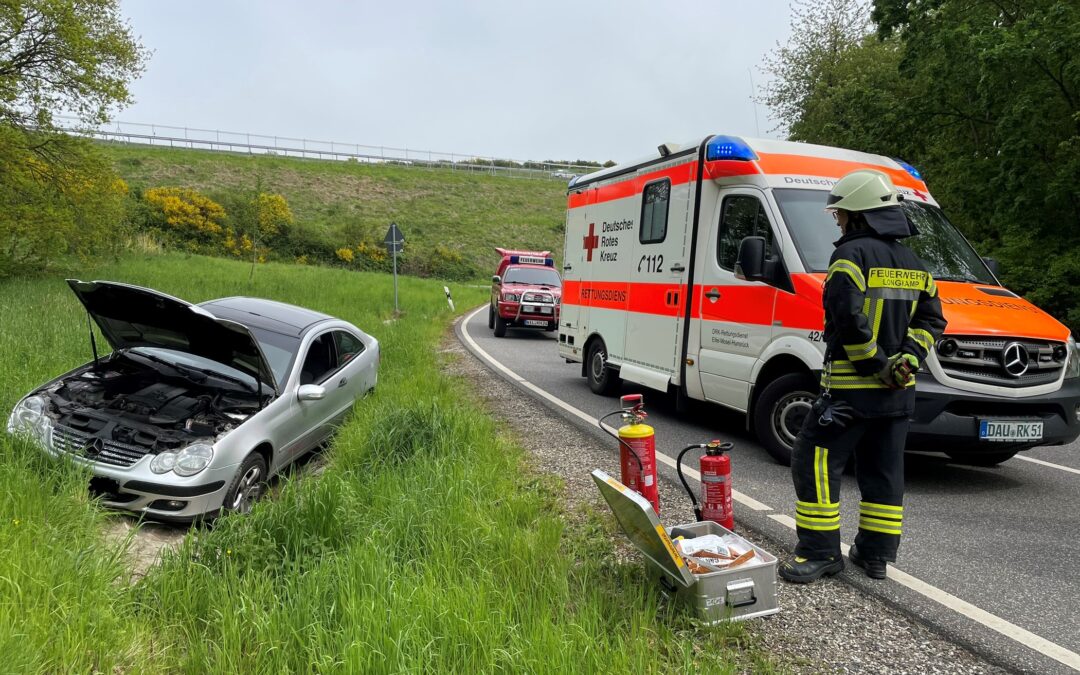 Einsatz 10/2024 Absicherung nach Verkehrsunfall B50alt