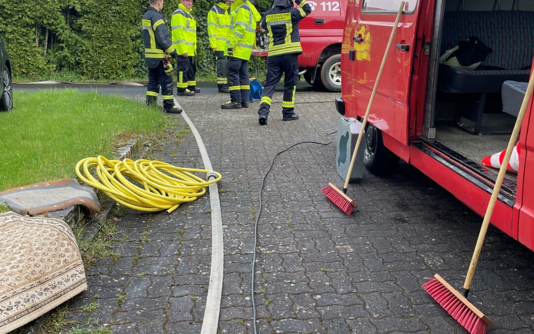 Einsatz 12/2024 U1 – Wasser in Gebäude Longkamp