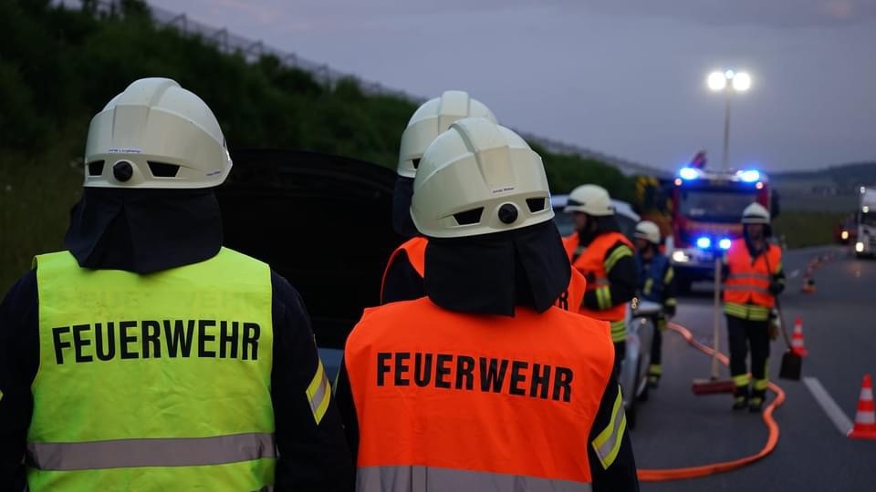 Einsatz 14/2024 – Absicherung Gefahrenstelle B50n